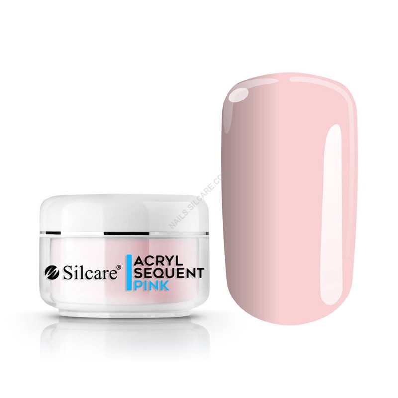 Pudra Acrilica Base One Silcare-Sequent Pink 12gr