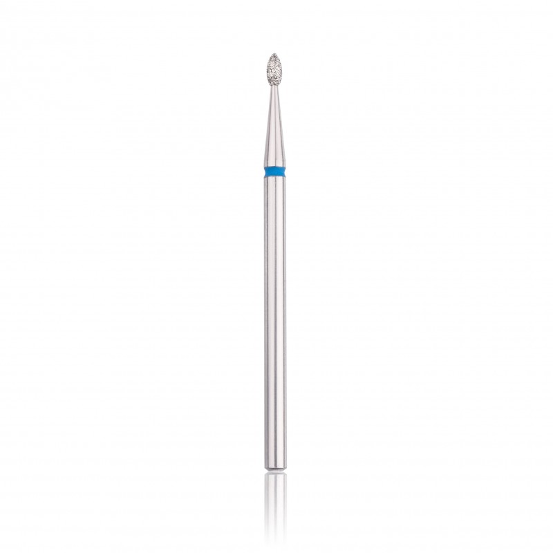 Capăt freza Diamant HEAD picătură, albastru, L- 3,5 mm, Ø1,6 mm Capăt freza Diamant HEAD picătură, albastru, L- 3,5 mm, Ø1,6 mm