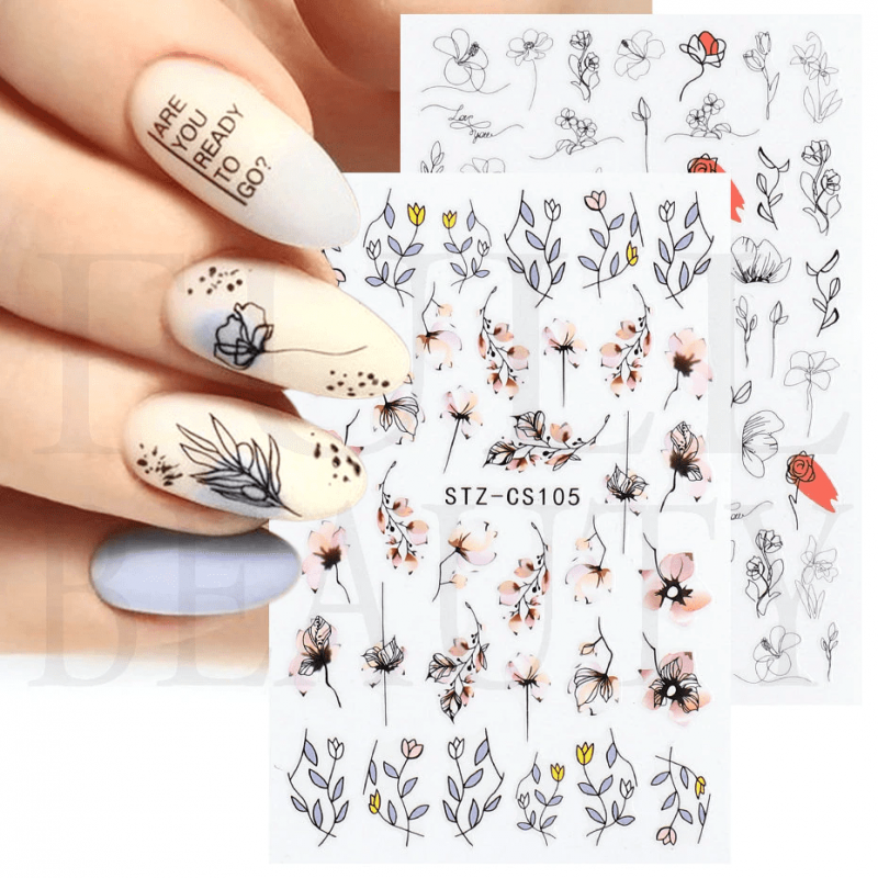 Sticker decor unghii STZ-CS105