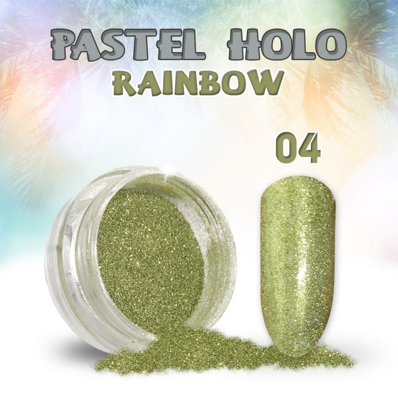 Pigment Pastel Holo Rainbow- 04
